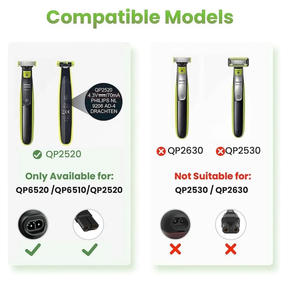 Philips Black Power Cable for Shaver
